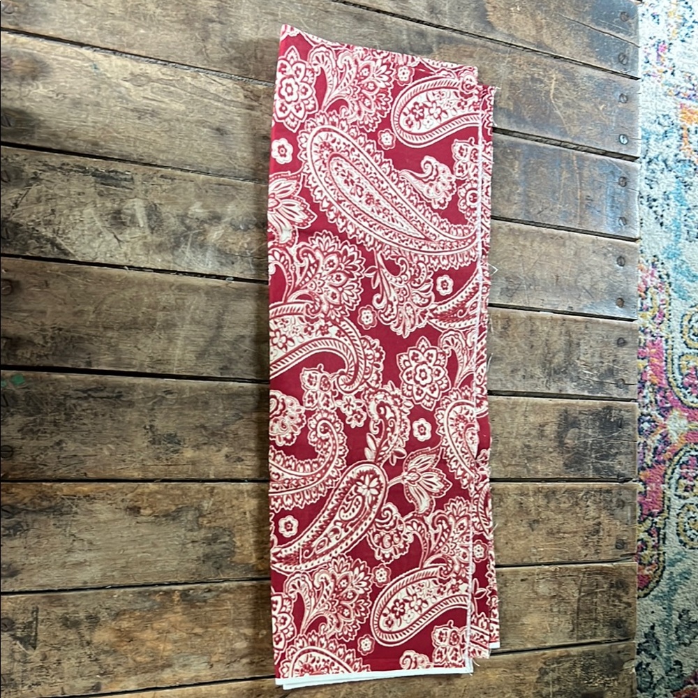 Vintage paisley fabric